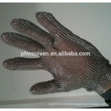 stainless steel mesh safety glove